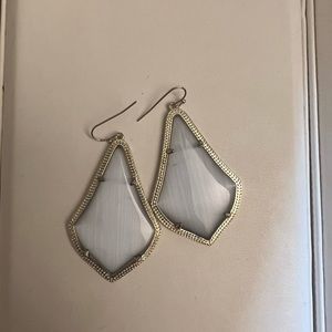 Kendra Scott Alexandra Slate/ Gray Earrings